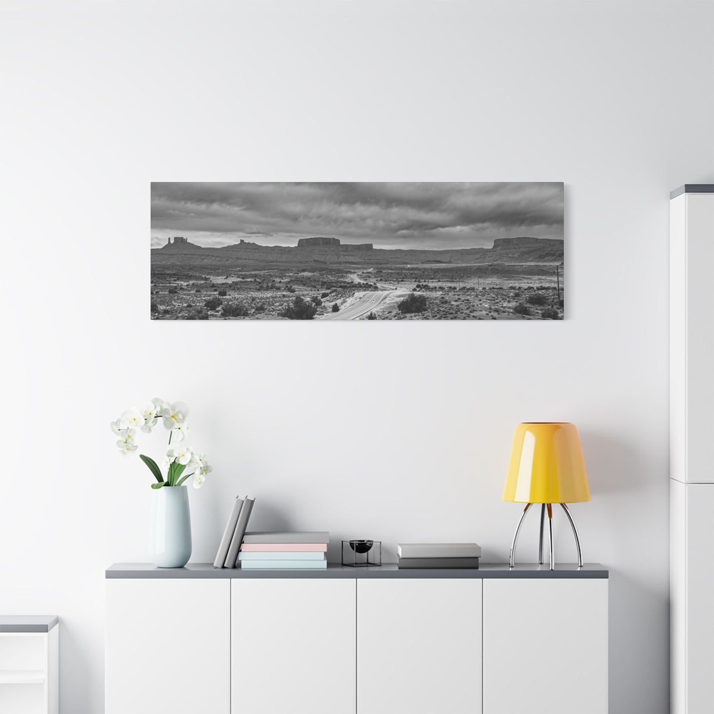 Canvas Artwork - Highway Scenes 6 (BW)