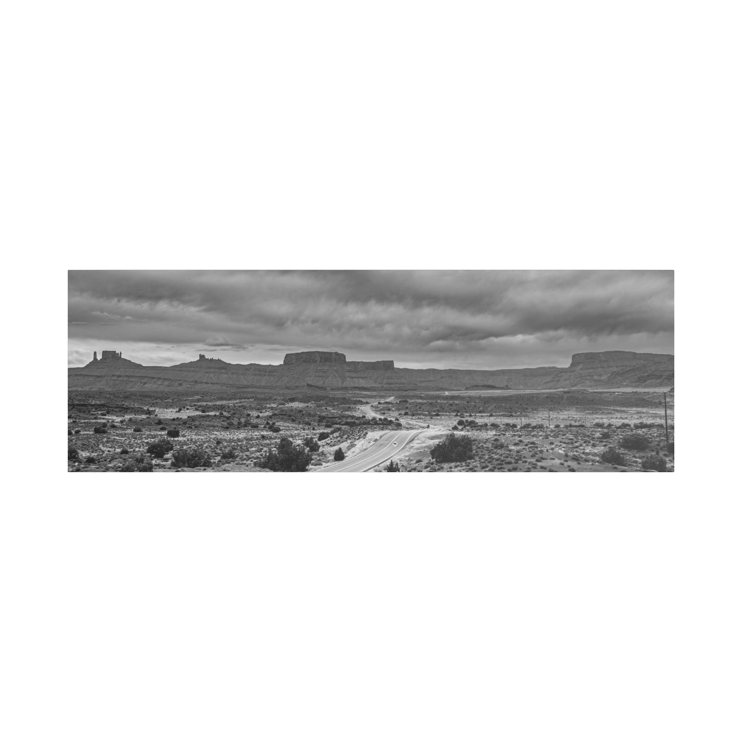Canvas Artwork - Highway Scenes 6 (BW)