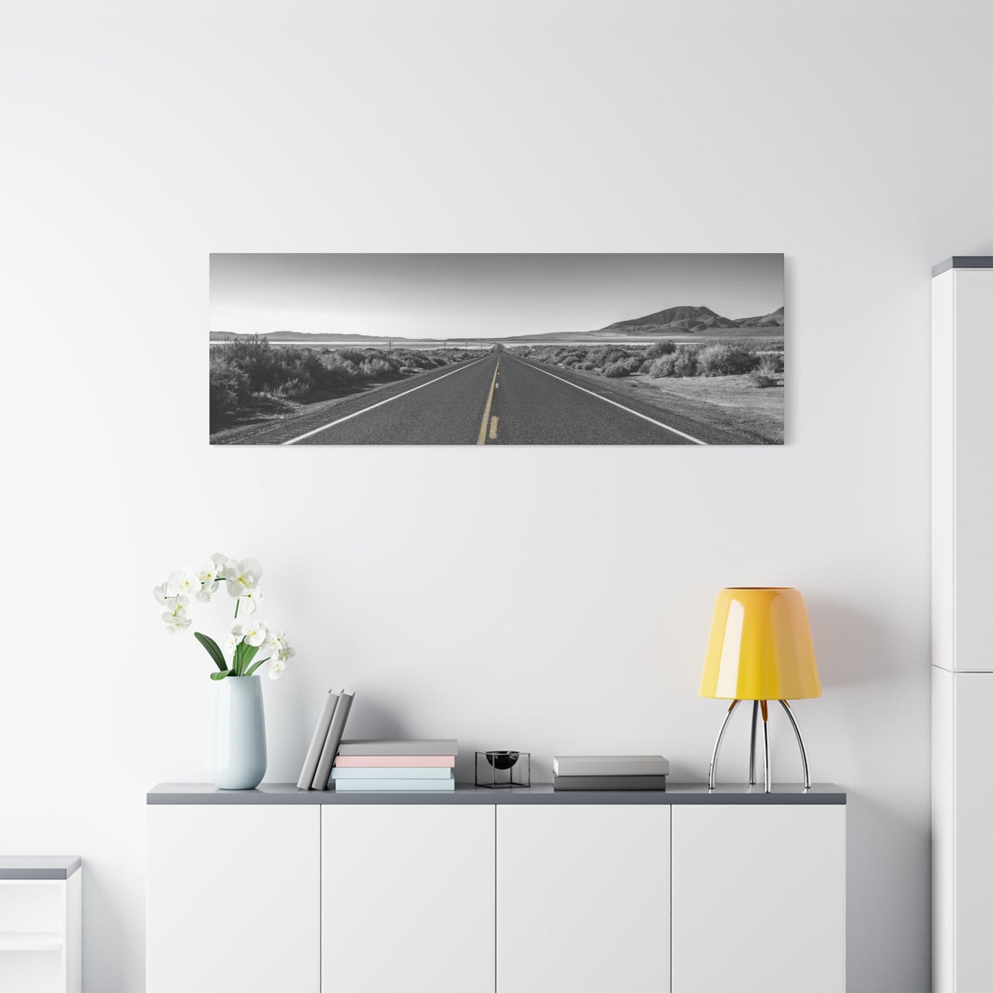 Canvas Artwork - Highway Scenes 3 (BW)