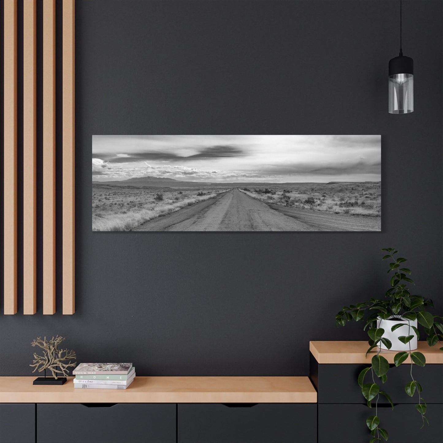 Canvas Artwork - Highway Scenes 4 (BW)