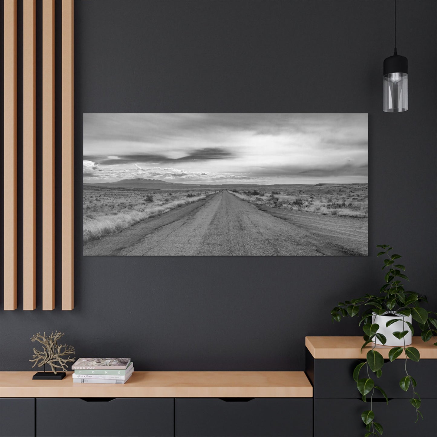 Canvas Artwork - Highway Scenes 4 (BW)
