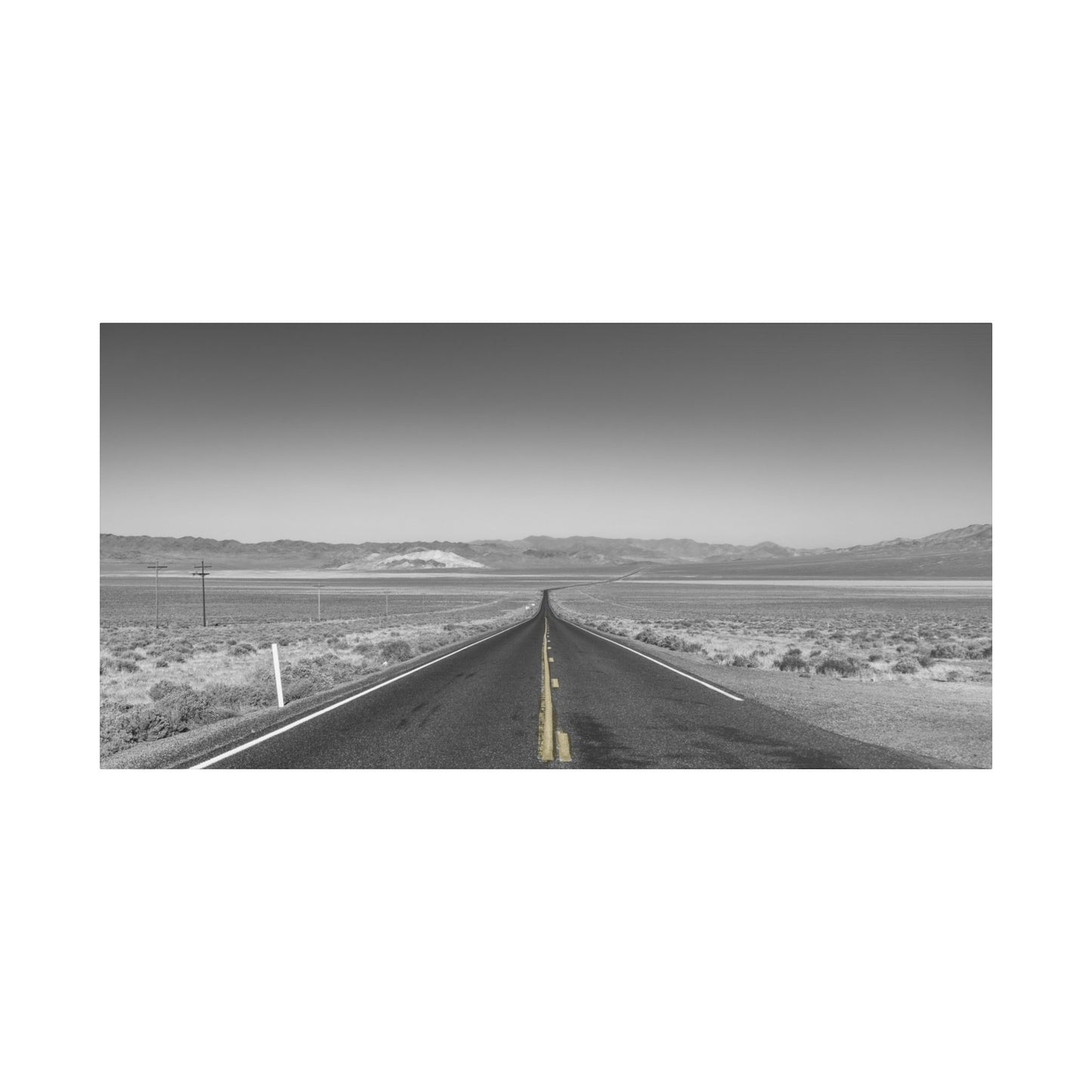 Canvas Artwork - Highway Scenes 2 (BW)