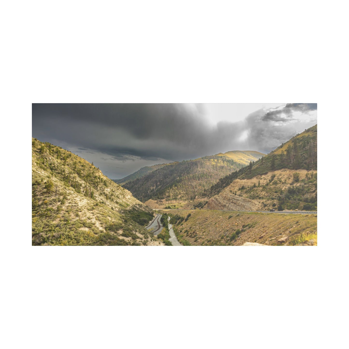 Canvas Artwork - Highway Scenes 9 - (Color)