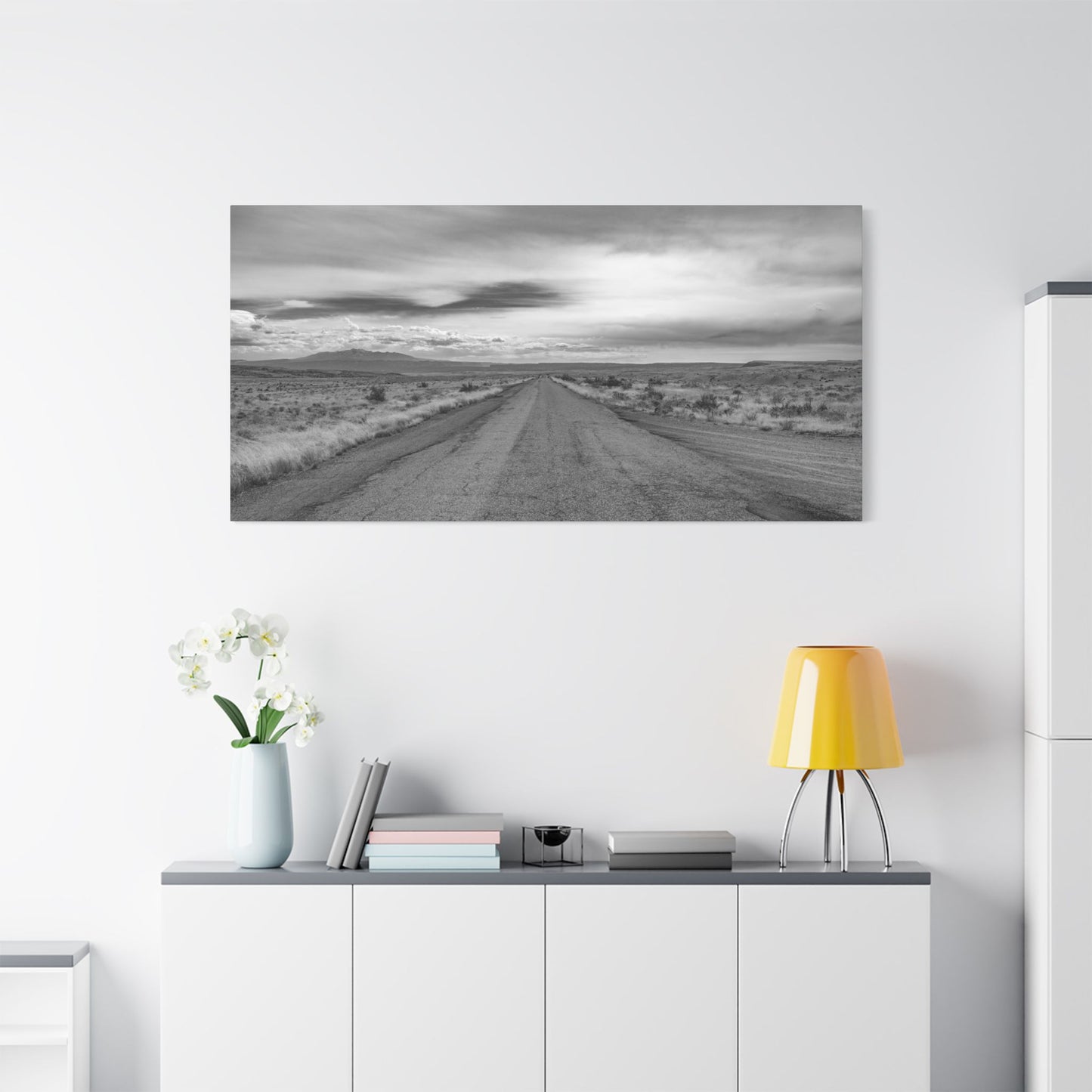 Canvas Artwork - Highway Scenes 4 (BW)