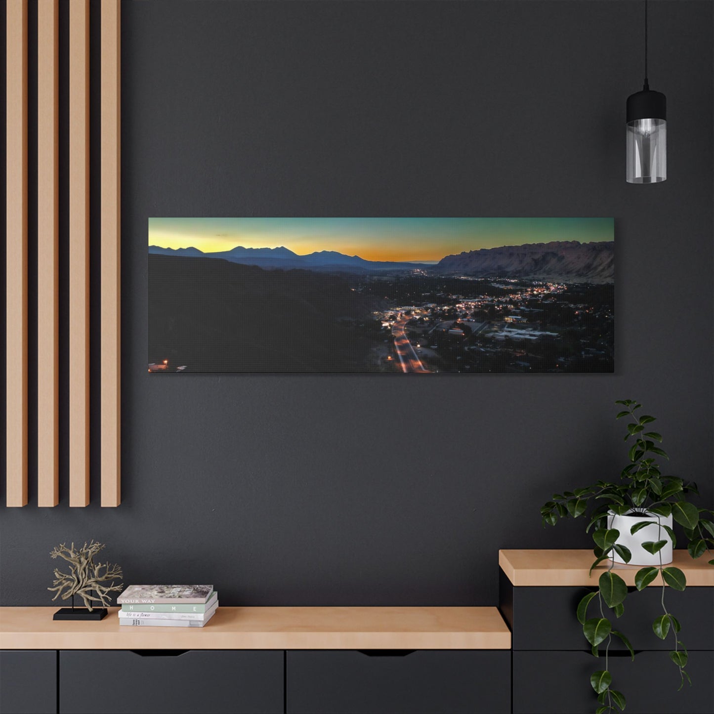 Canvas Artwork - Highway Scenes 7 - Moab Sunrise (Color)