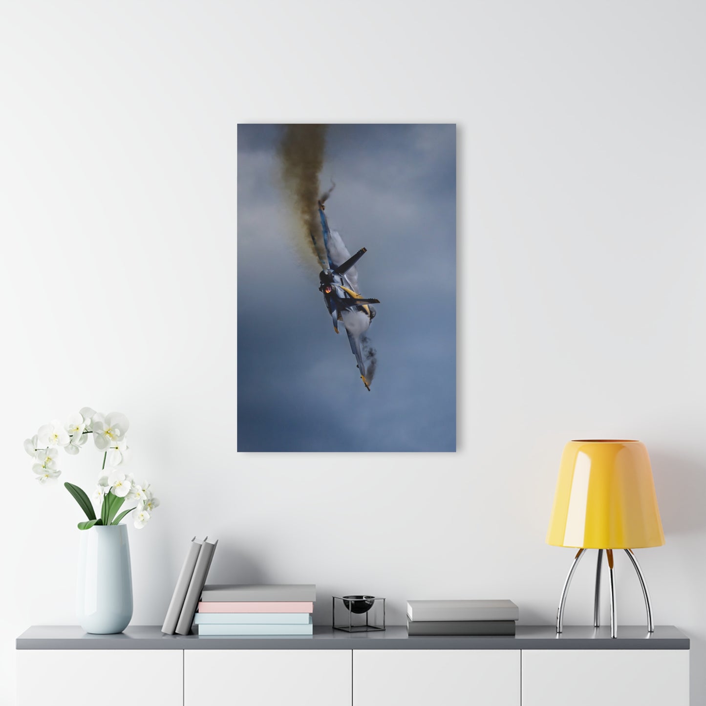 Acrylic Print - Blue Angel #4 Vapor Trails