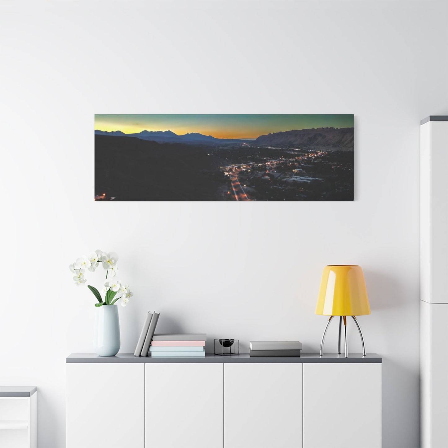 Canvas Artwork - Highway Scenes 7 - Moab Sunrise (Color)