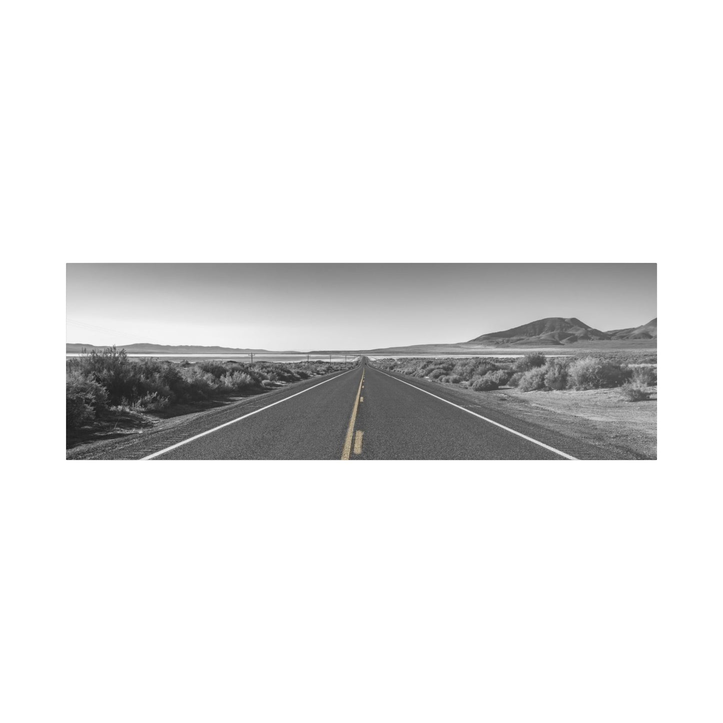 Canvas Artwork - Highway Scenes 3 (BW)