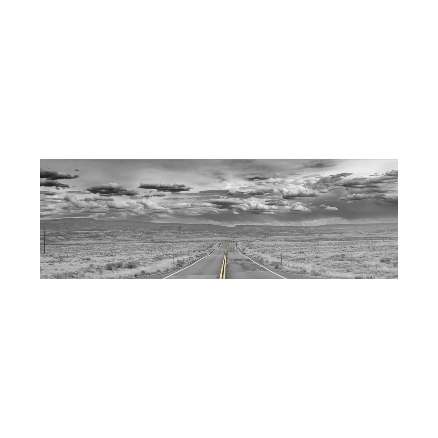 Canvas Artwork - Highway Scenes 5 (BW)