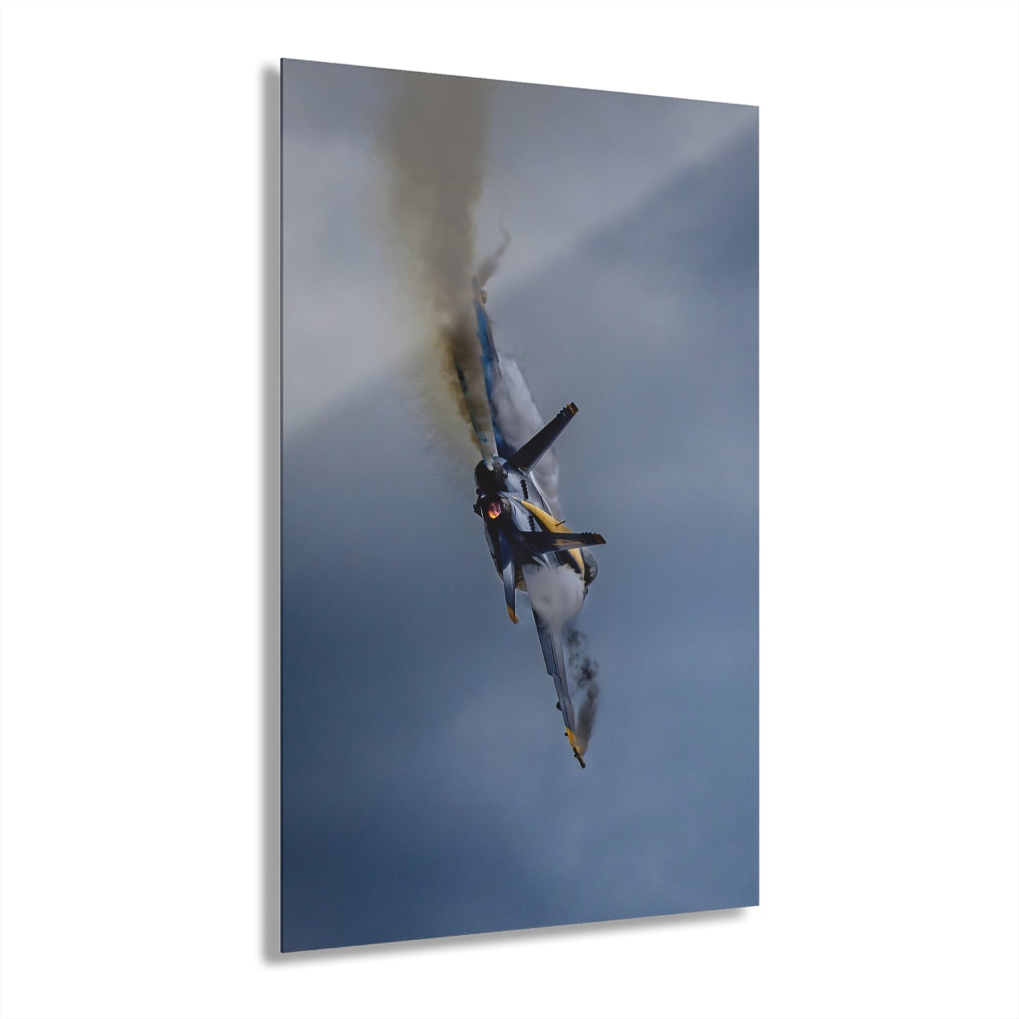 Acrylic Print - Blue Angel #4 Vapor Trails
