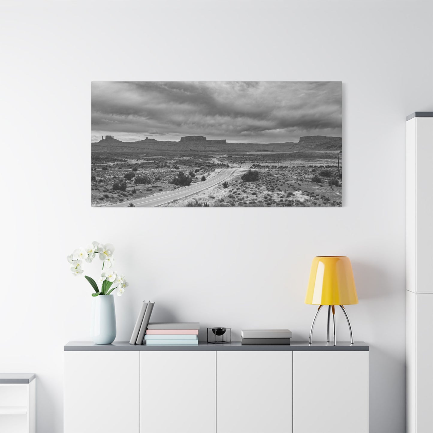 Canvas Artwork - Highway Scenes 6 (BW)