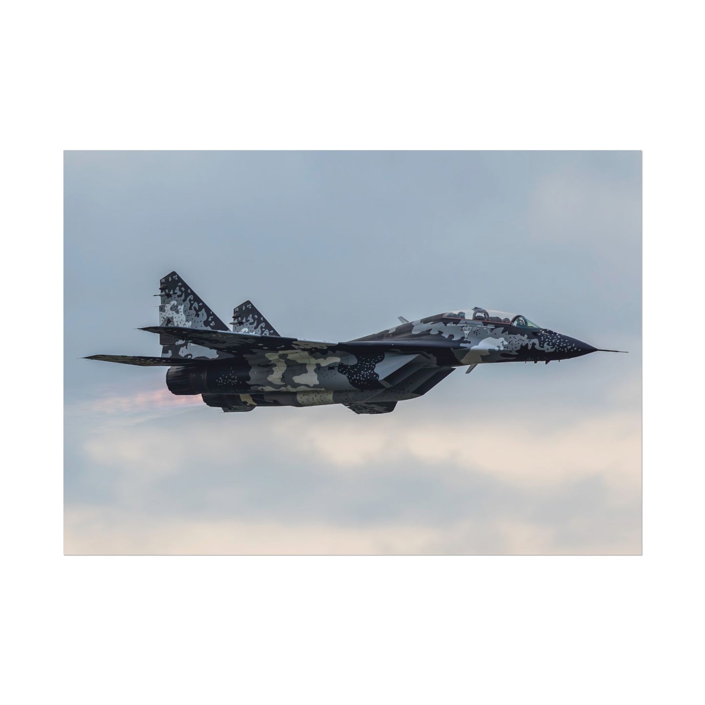 Poster Print - MIG 29 Fighter Jet