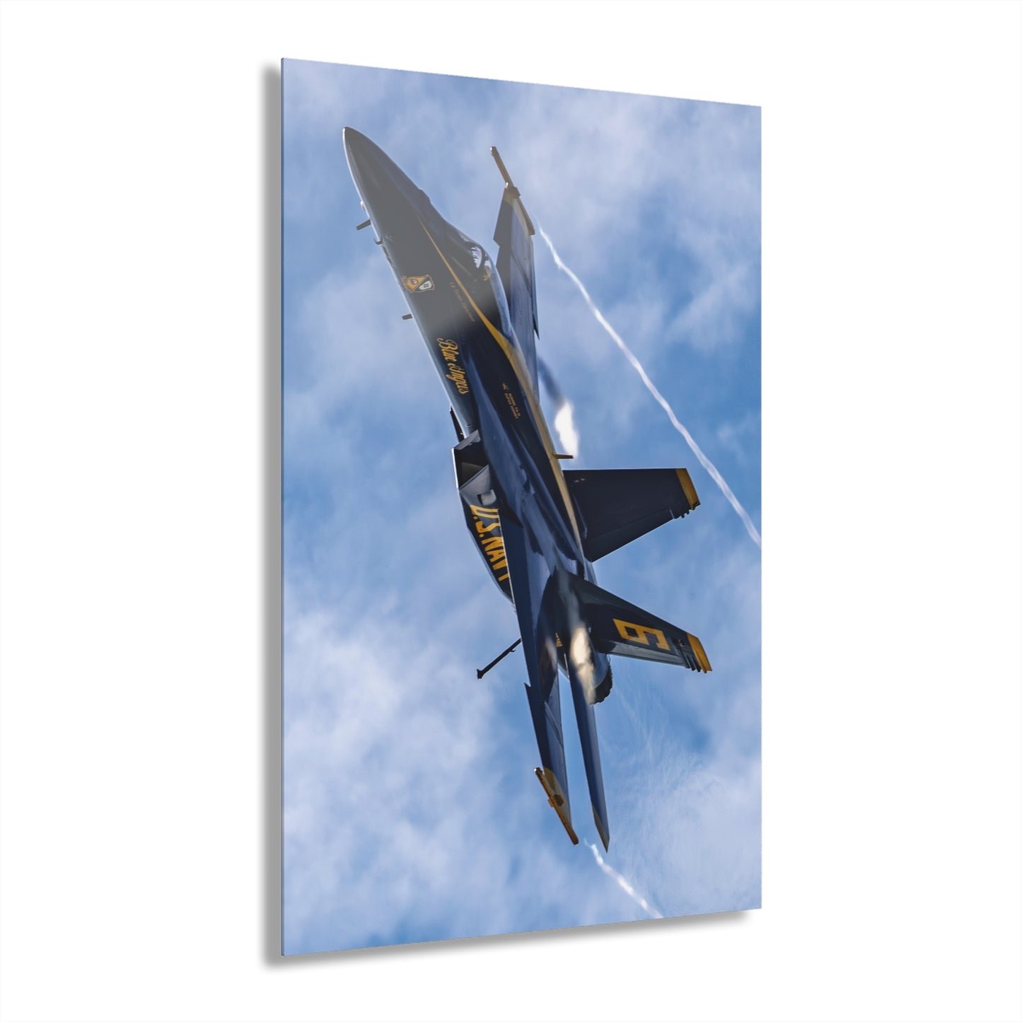 Acrylic Print - Blue Angel #6 Carrier Break