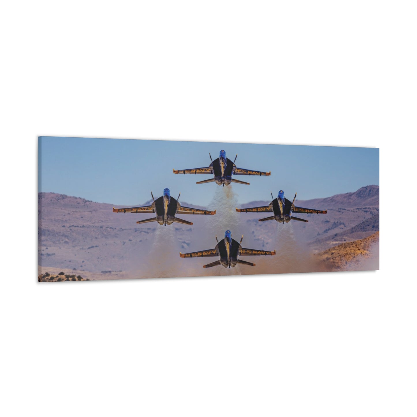 Canvas Gallery Wraps - Desert Blue Angels