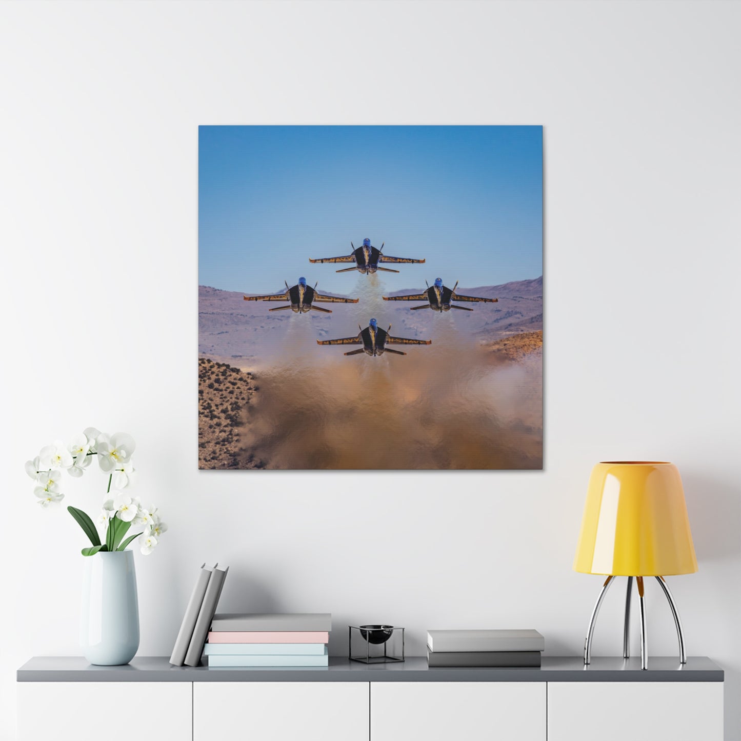 Canvas Gallery Wraps - Desert Blue Angels