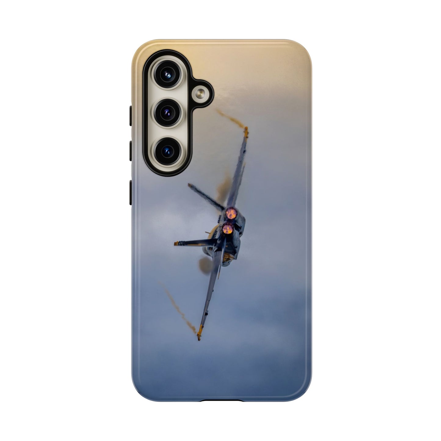 Phone Case - Tough Case with a Blue Angel afterburner design