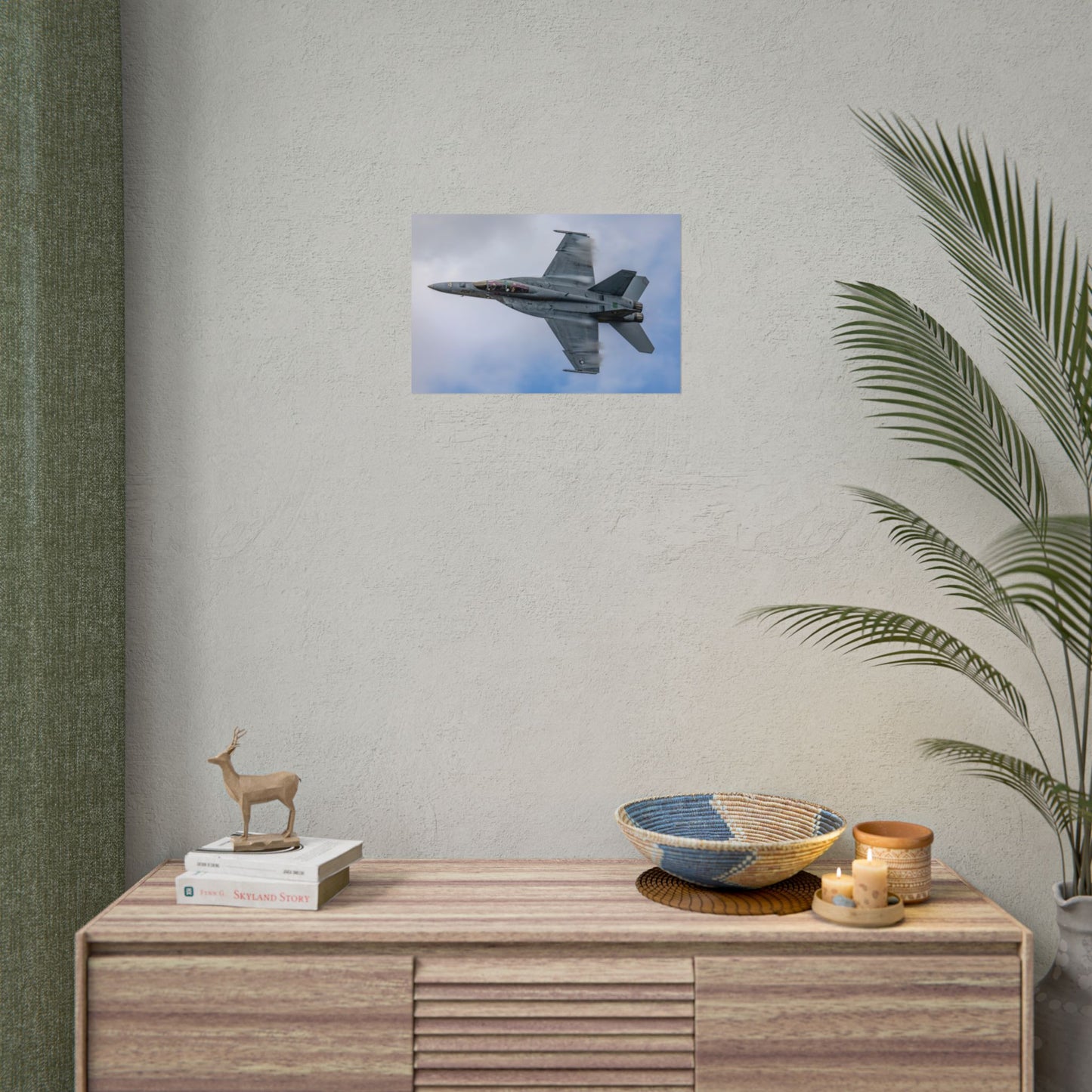 Poster Print - F/A-18F Super Hornet High Speed Pass