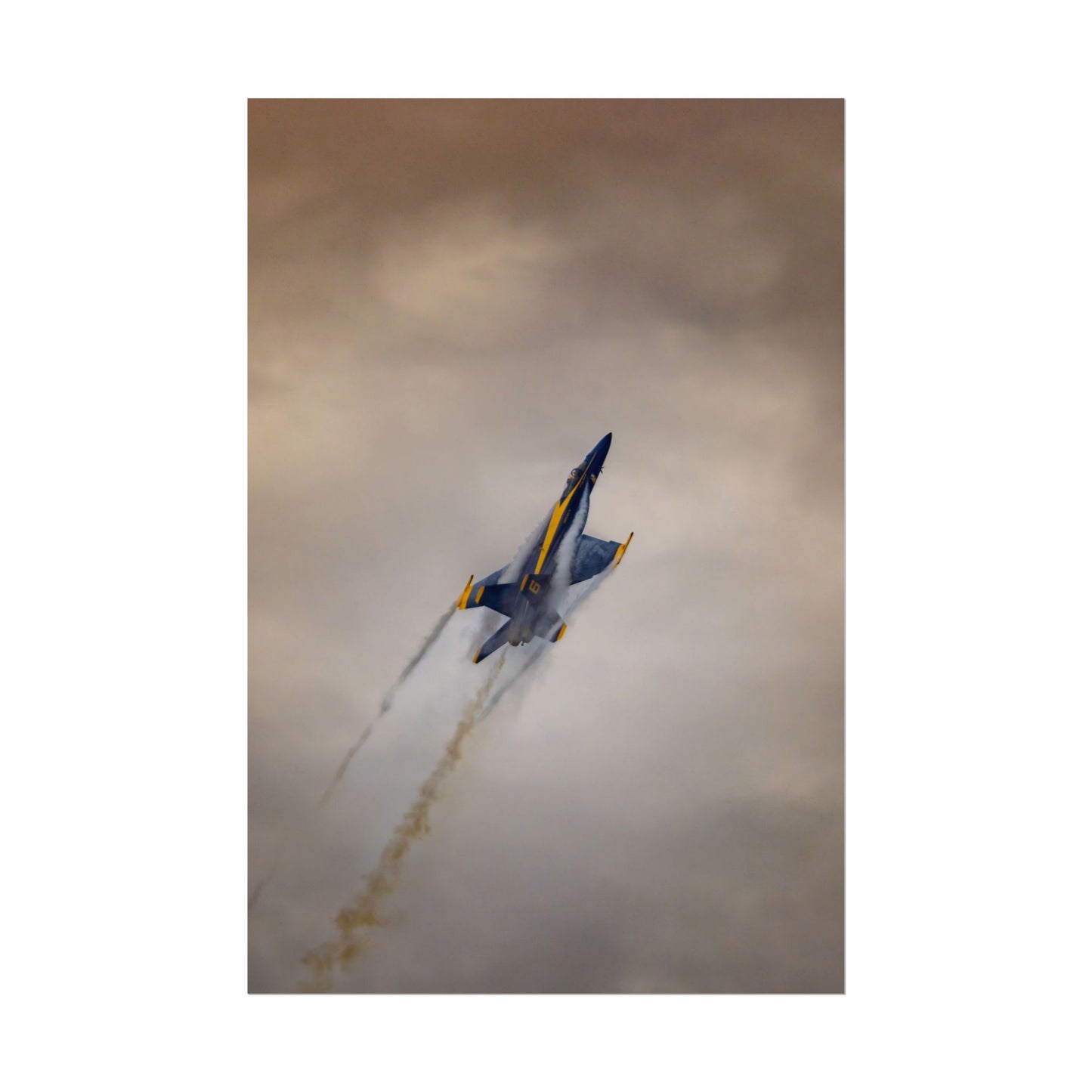 Poster F/A-18 Super Hornet Blue Angel #6 Going Vertical