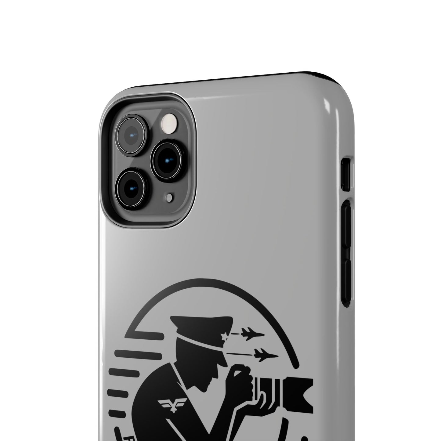 Flying Photographer Phone Case Gray