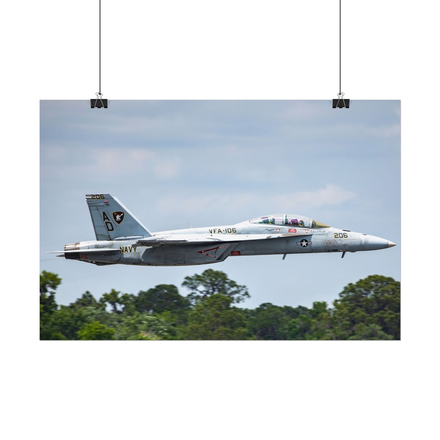 Poster: F/A-18F Super Hornet