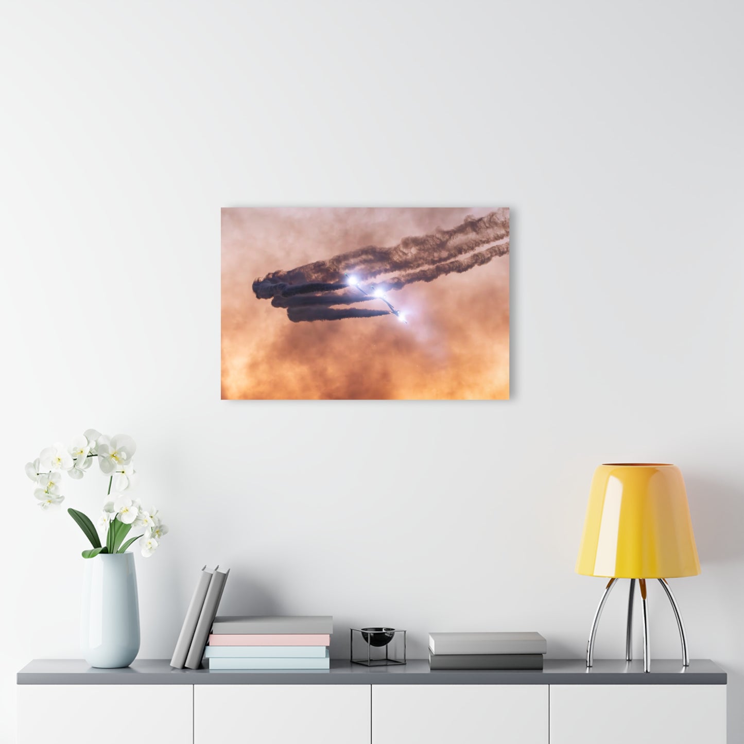 T-6 Smoke Acrylic Print