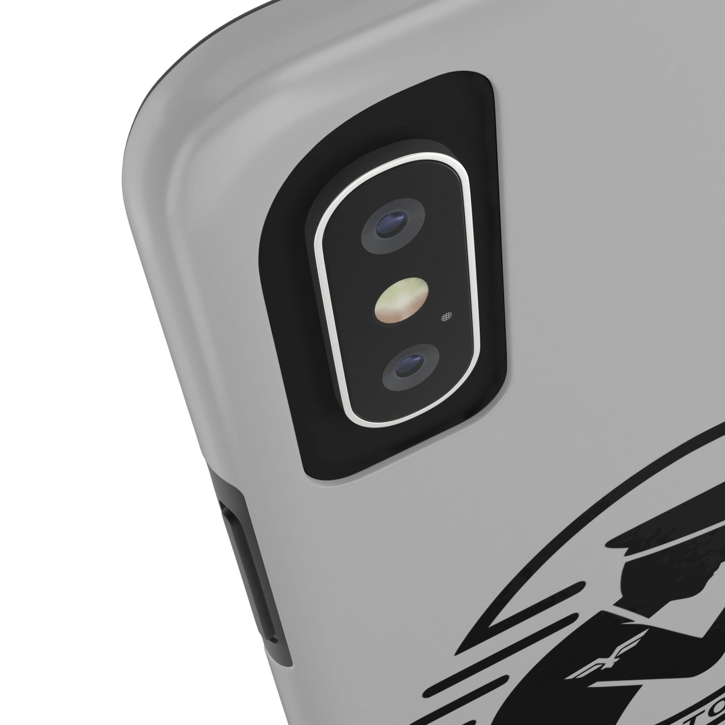 Flying Photographer Phone Case Gray