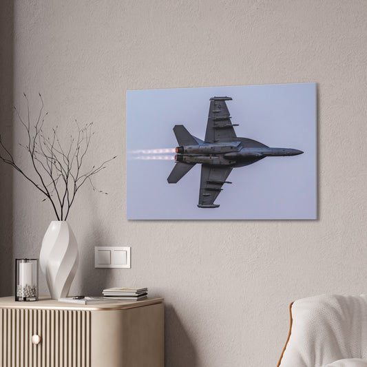 EA-18 Growler on Canvas