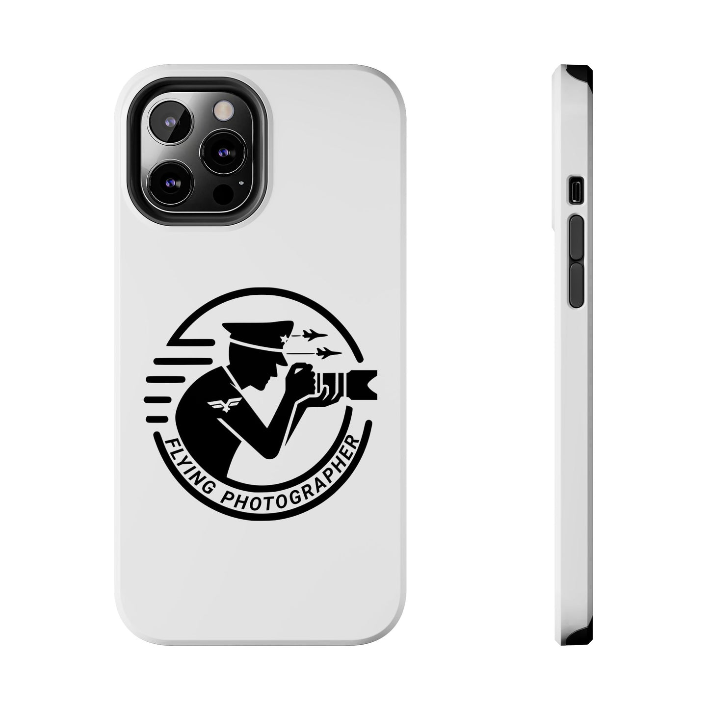 Flying Photographer Phone Cases