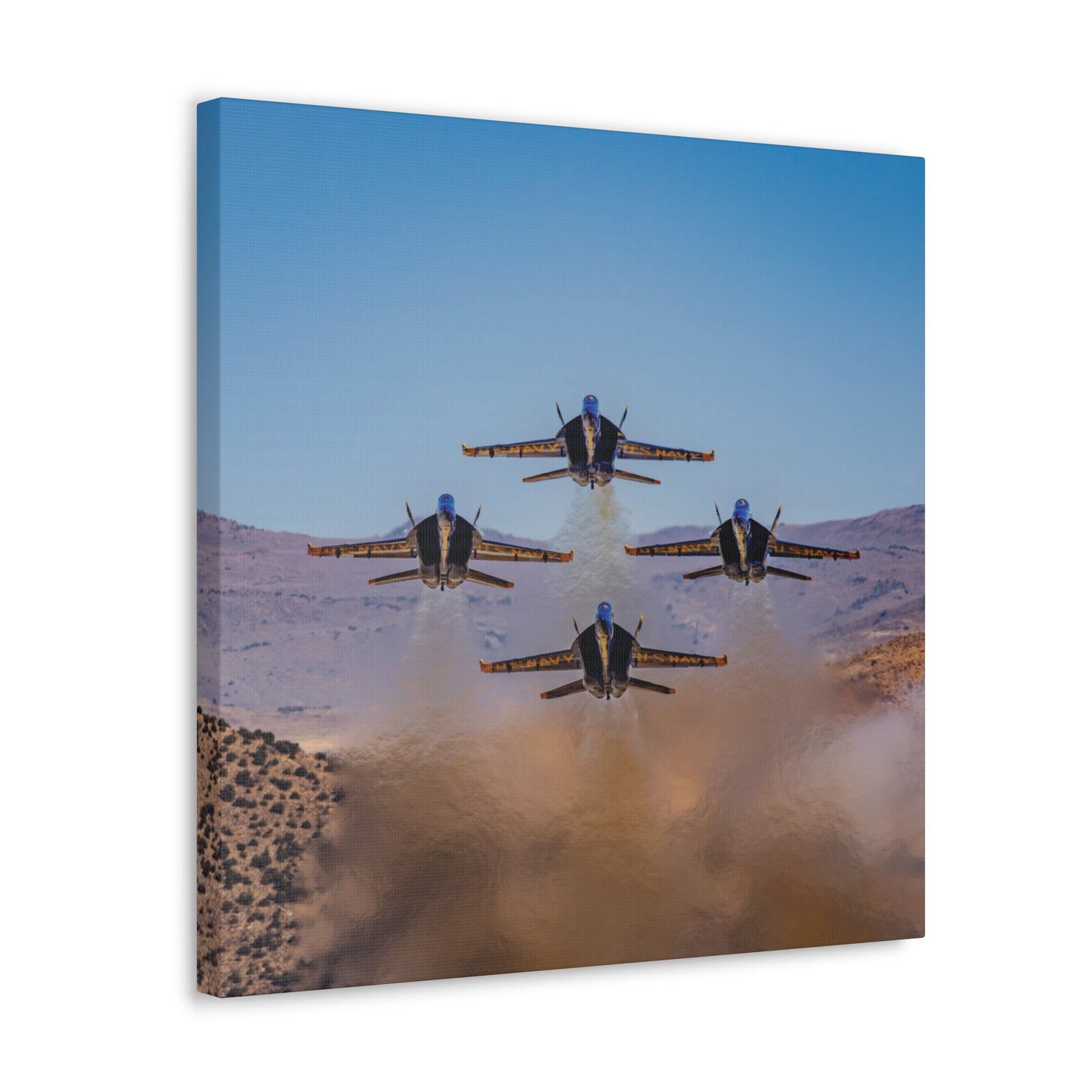 Canvas Gallery Wraps - Desert Blue Angels