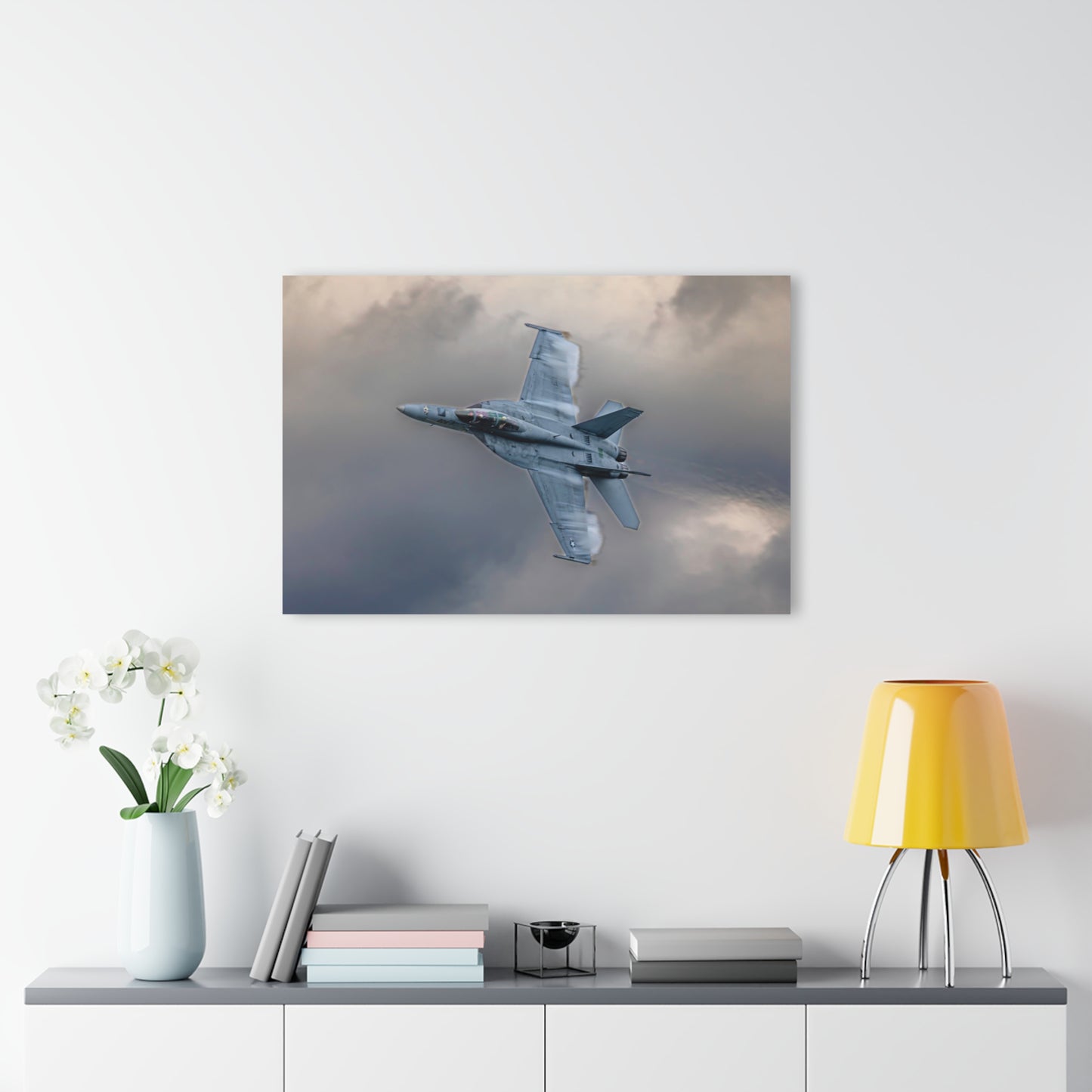 Acrylic Print F/A-18F Super Hornet Fighter Jet Wall Art