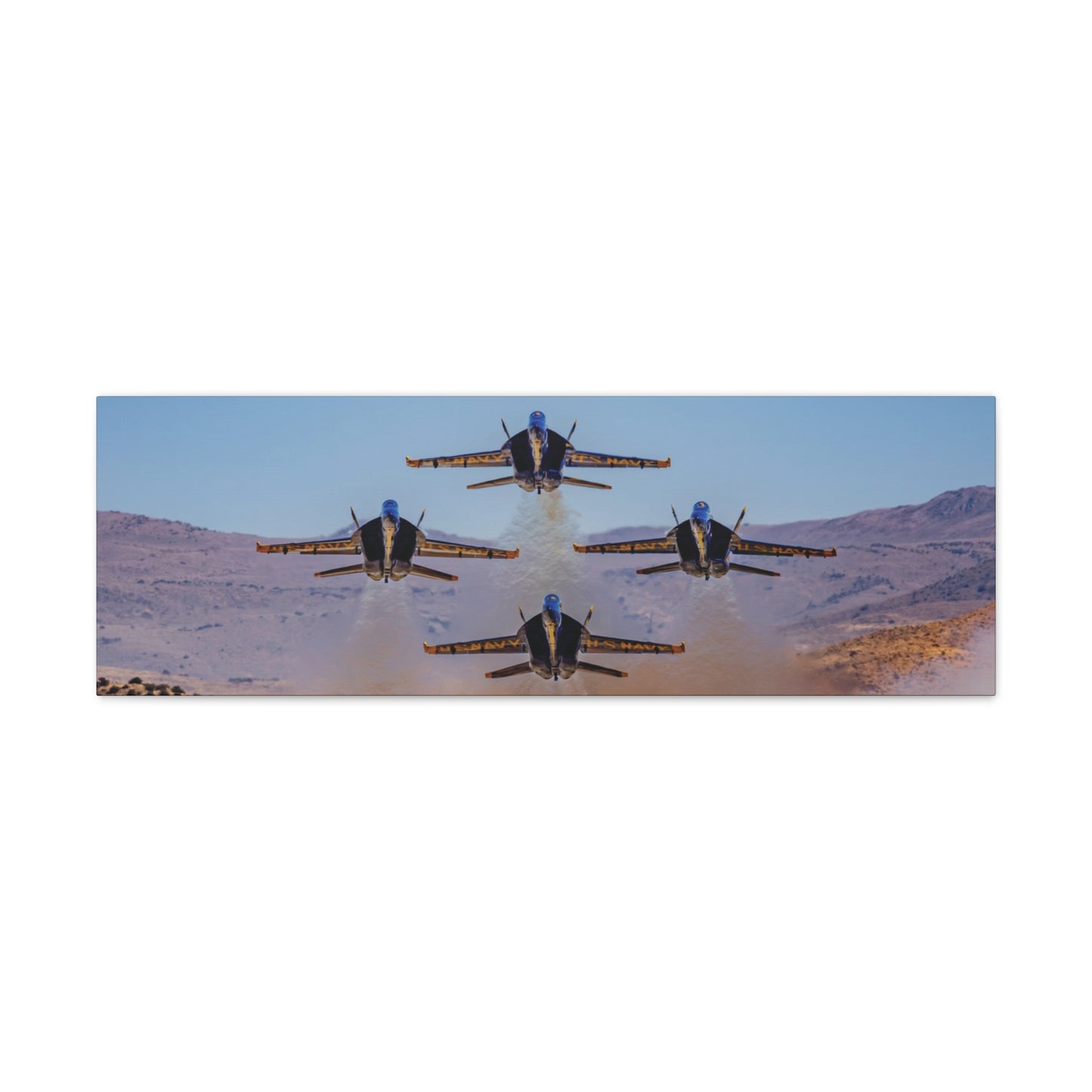 Canvas Gallery Wraps - Desert Blue Angels