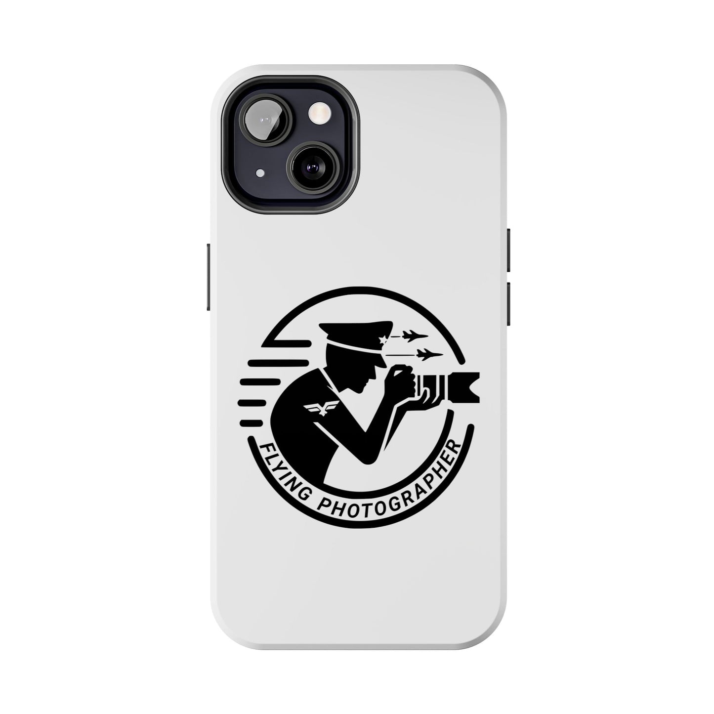 Flying Photographer Phone Cases