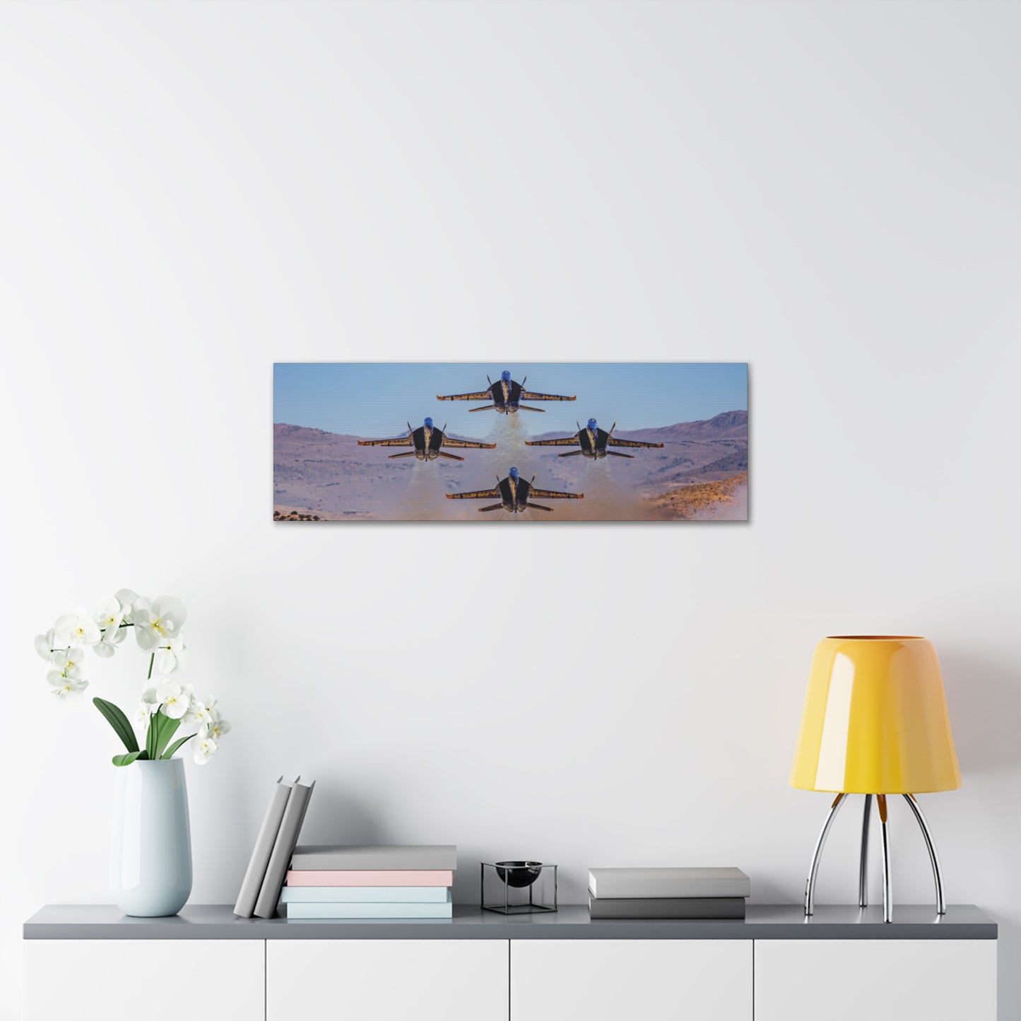 Canvas Gallery Wraps - Desert Blue Angels