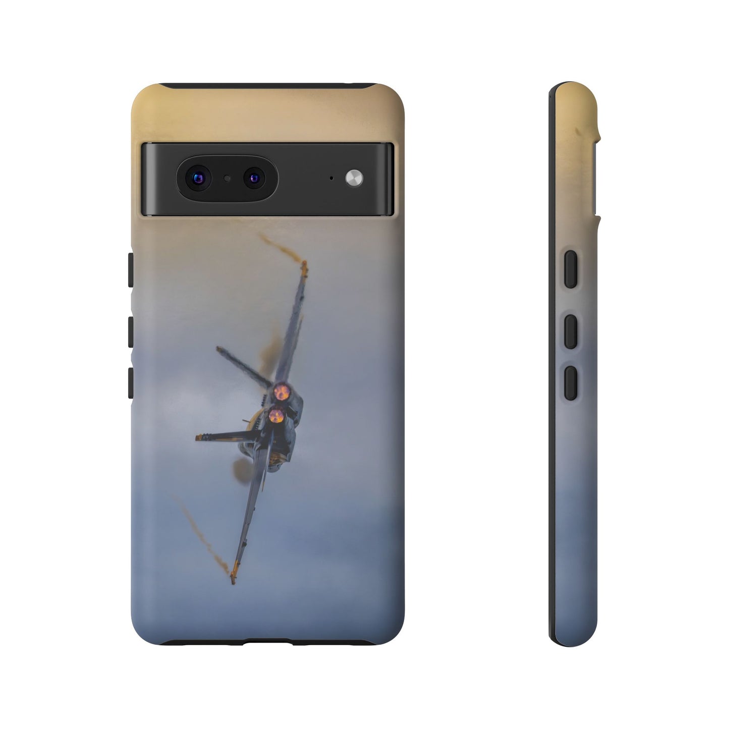 Phone Case - Tough Case with a Blue Angel afterburner design