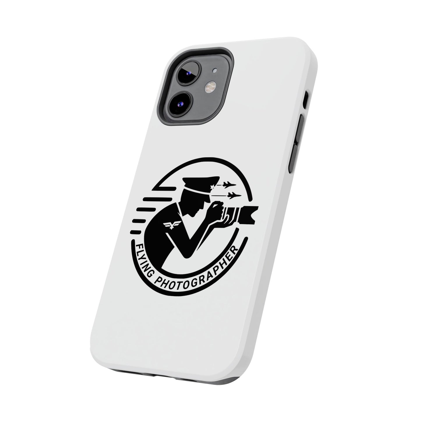 Flying Photographer Phone Cases