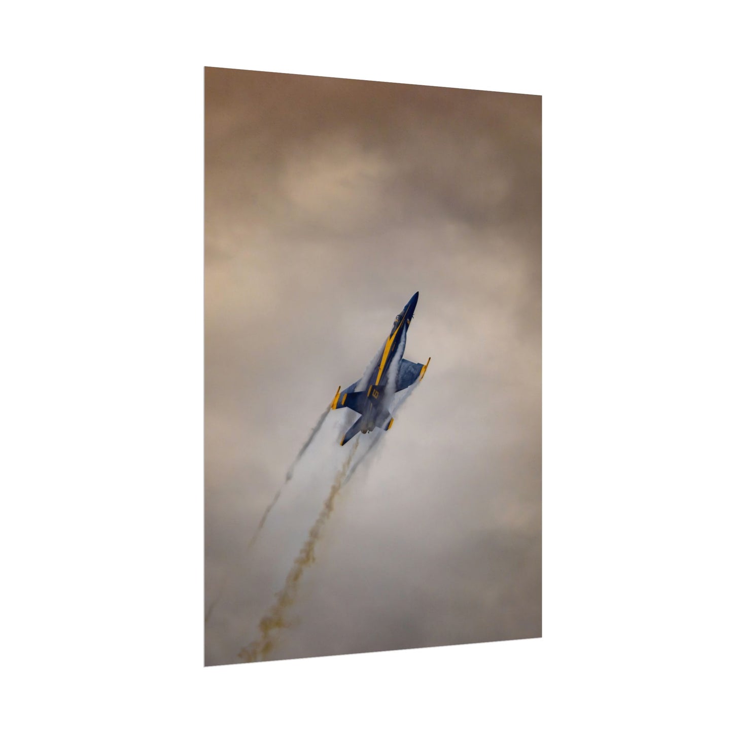 Poster F/A-18 Super Hornet Blue Angel #6 Going Vertical