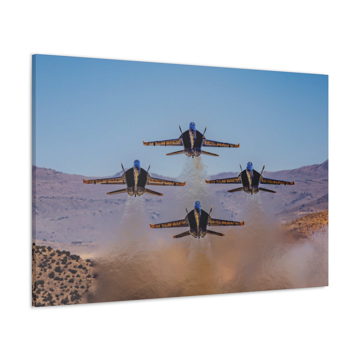 Canvas Gallery Wraps - Desert Blue Angels