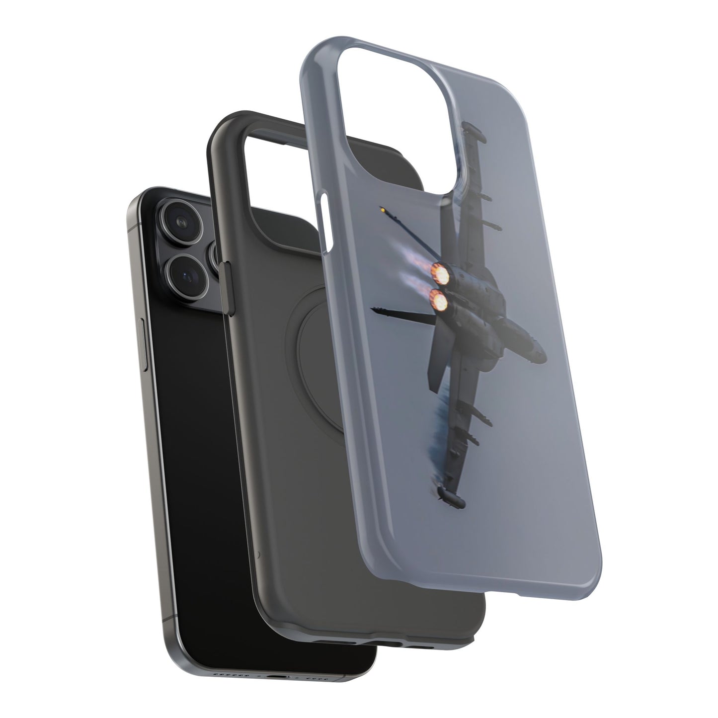 EA-18 Growler Afterburner Impact-Resistant Phone Case