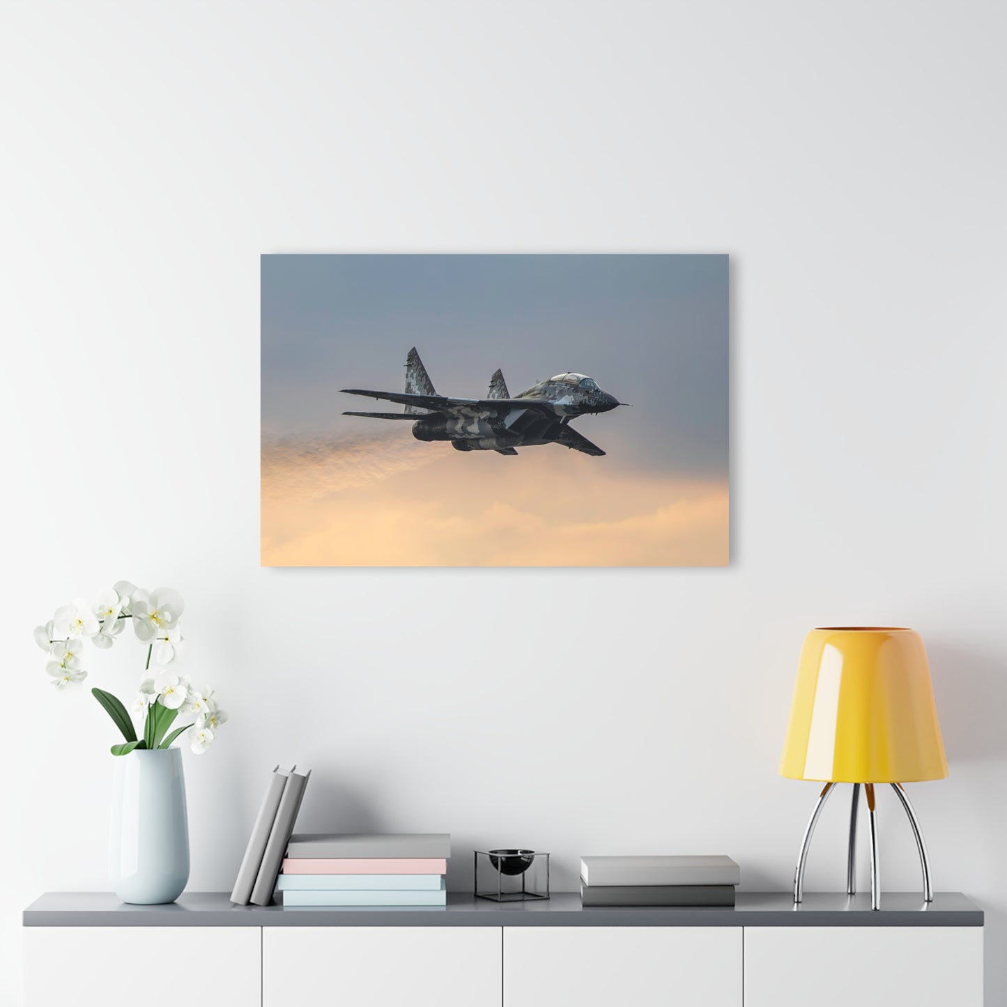 Mig 29 Sunset - Acrylic Print