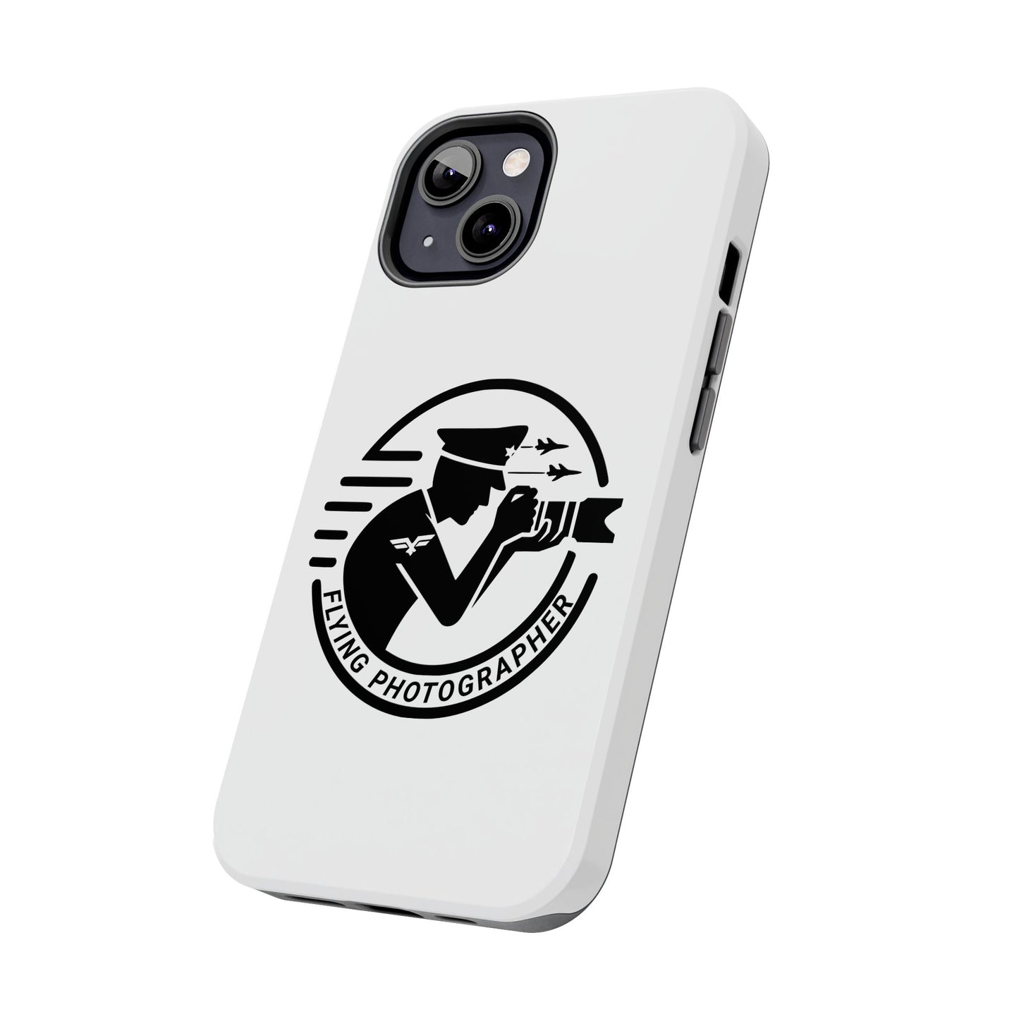 Flying Photographer Phone Cases