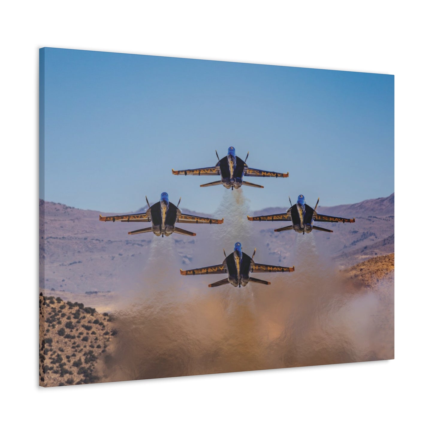 Canvas Gallery Wraps - Desert Blue Angels