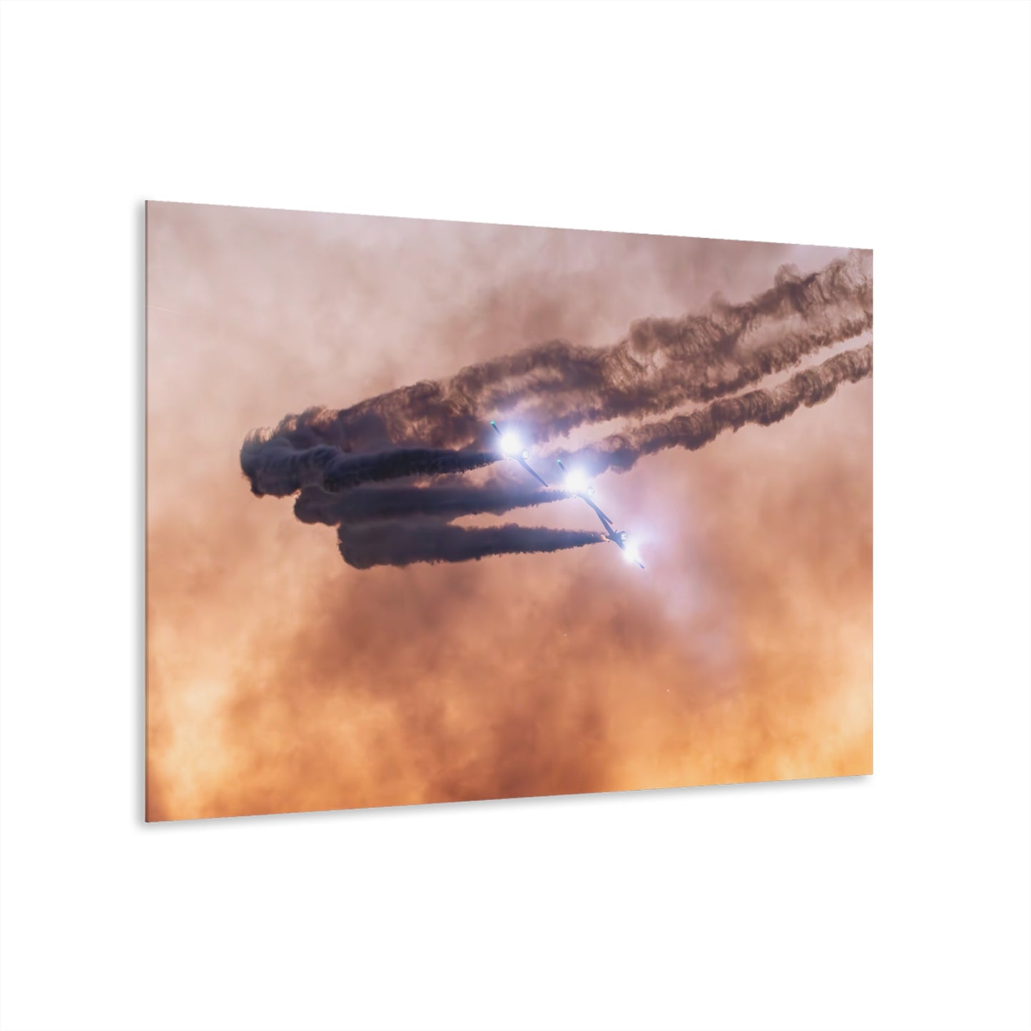 T-6 Smoke Acrylic Print