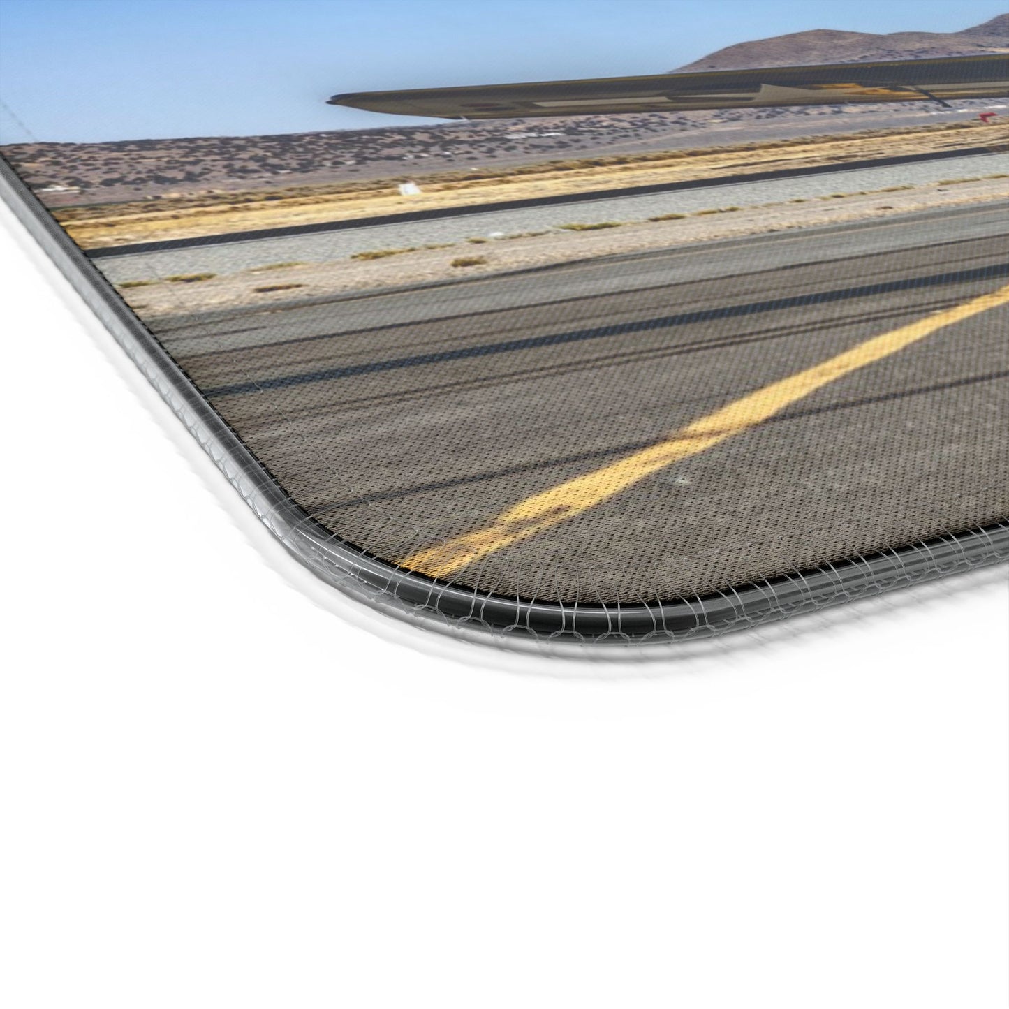 P-51 Mustang LED Mouse Pad with Wireless Charging