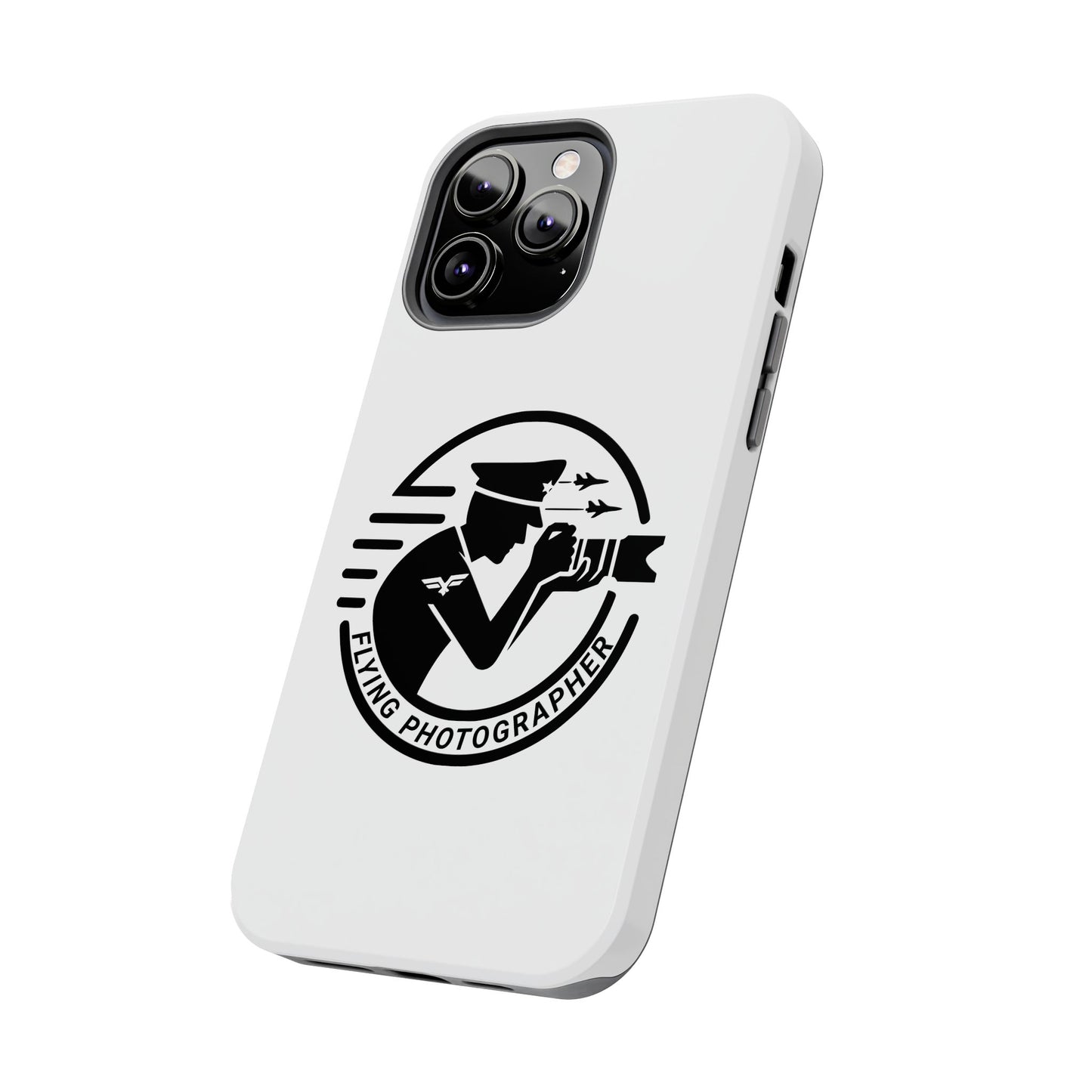 Flying Photographer Phone Cases