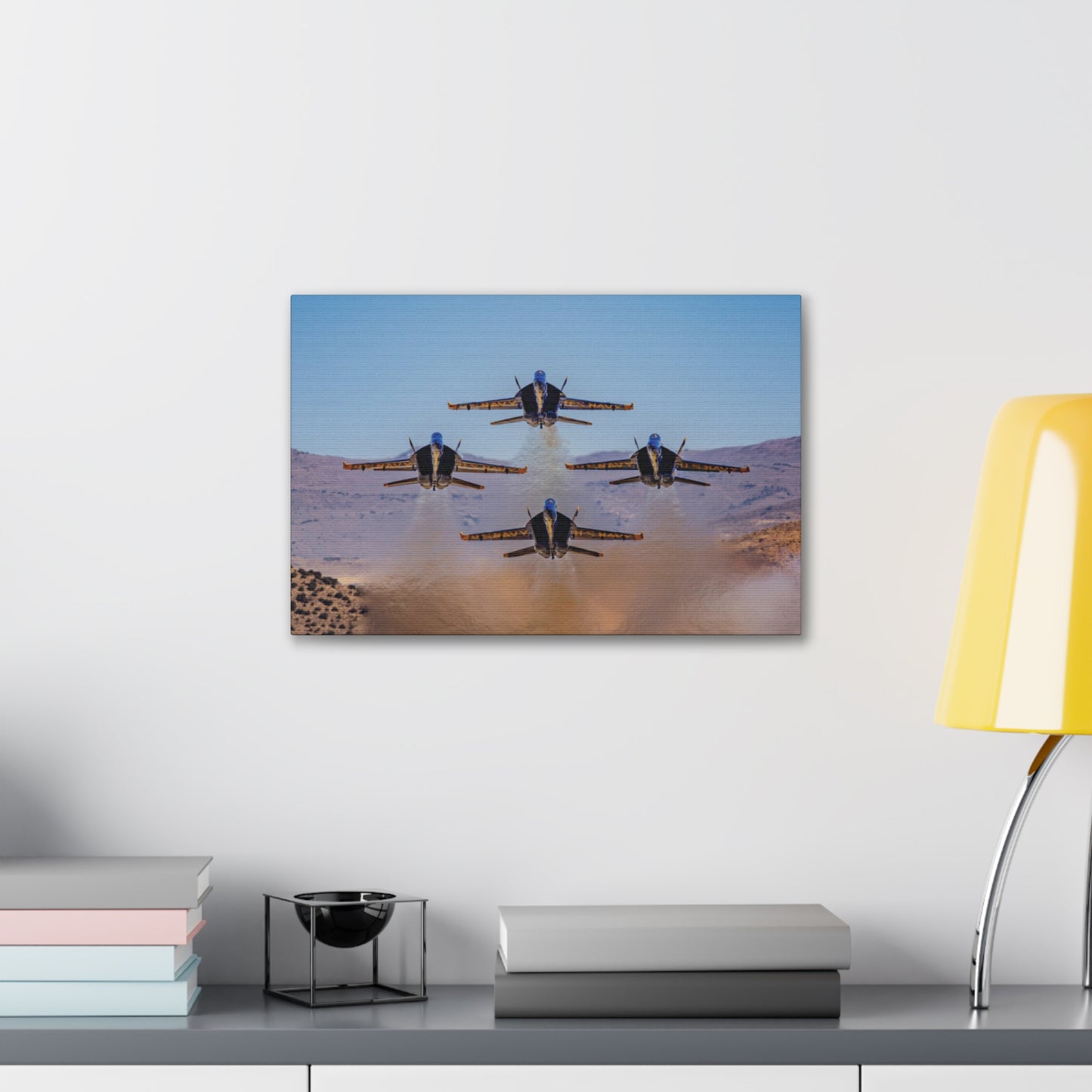 Canvas Gallery Wraps - Desert Blue Angels