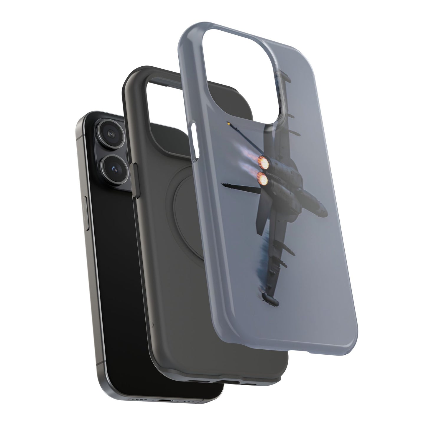 EA-18 Growler Afterburner Impact-Resistant Phone Case