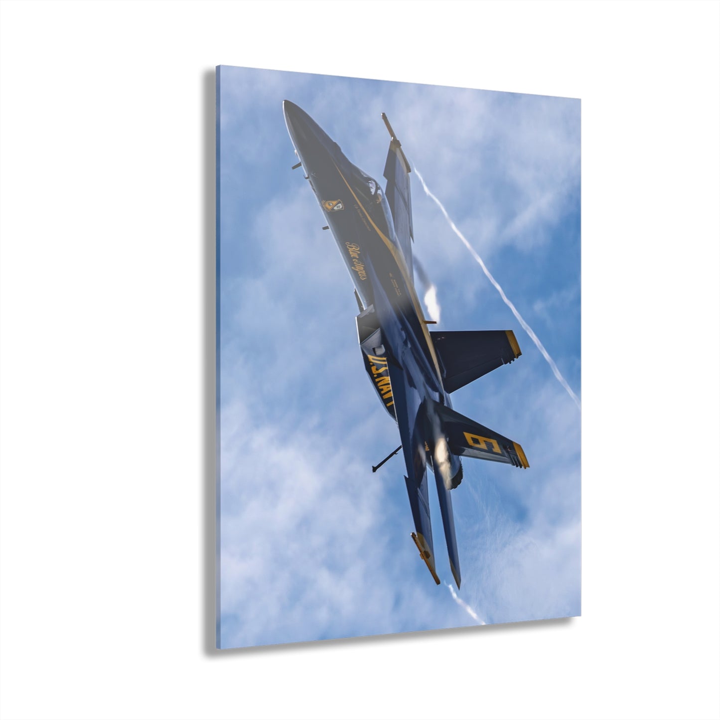 Acrylic Print - Blue Angel #6 Carrier Break