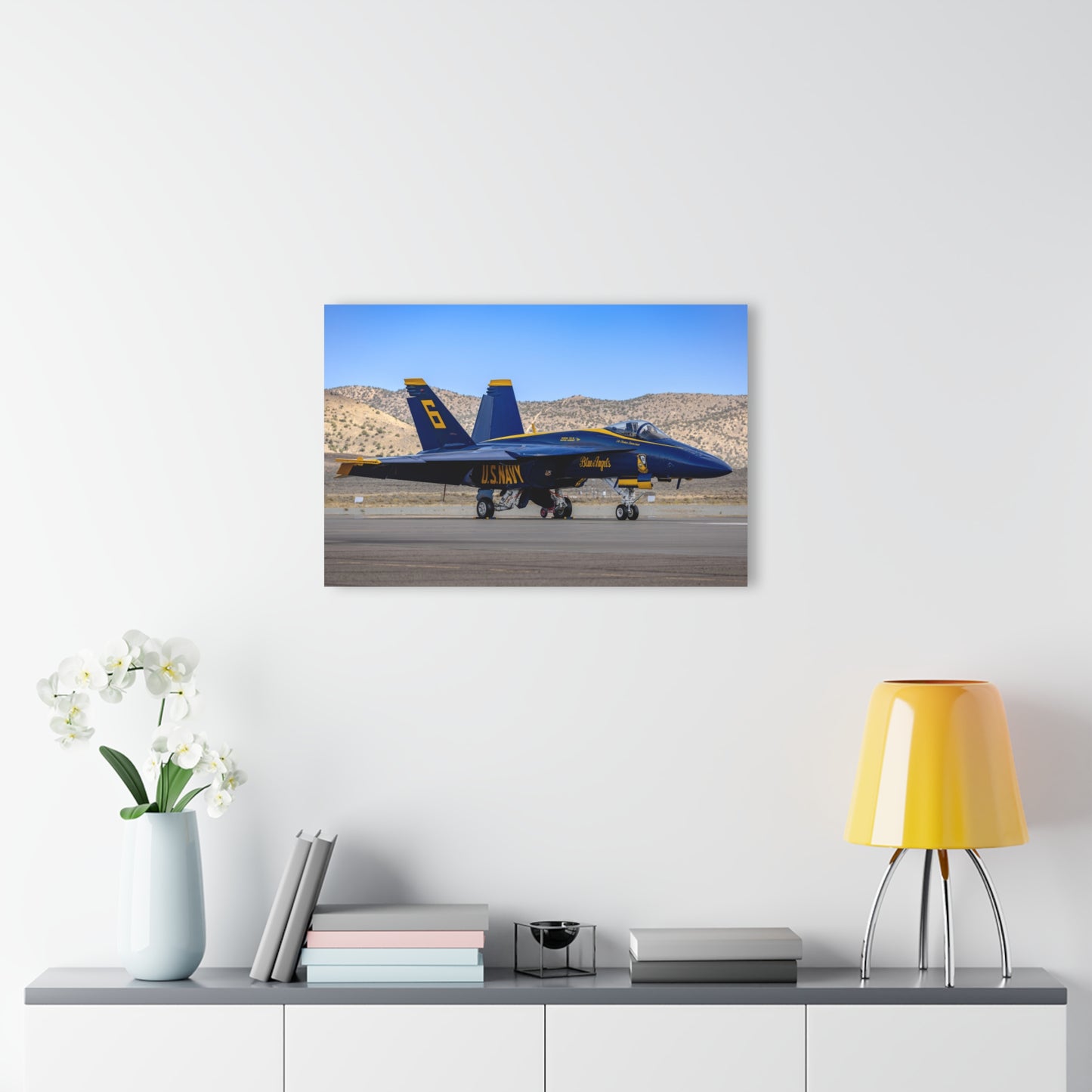 Acrylic Print - Blue Angels F/A-18 Super Hornet