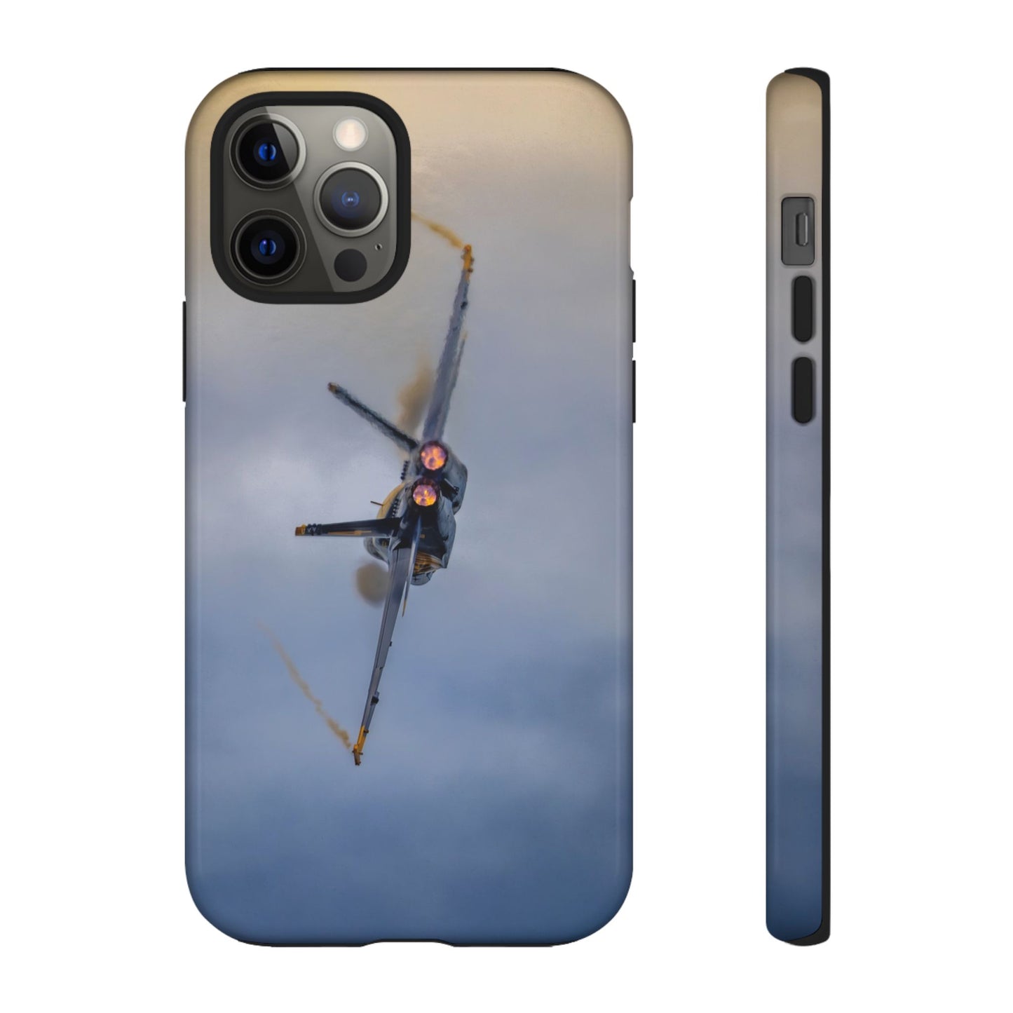 Phone Case - Tough Case with a Blue Angel afterburner design