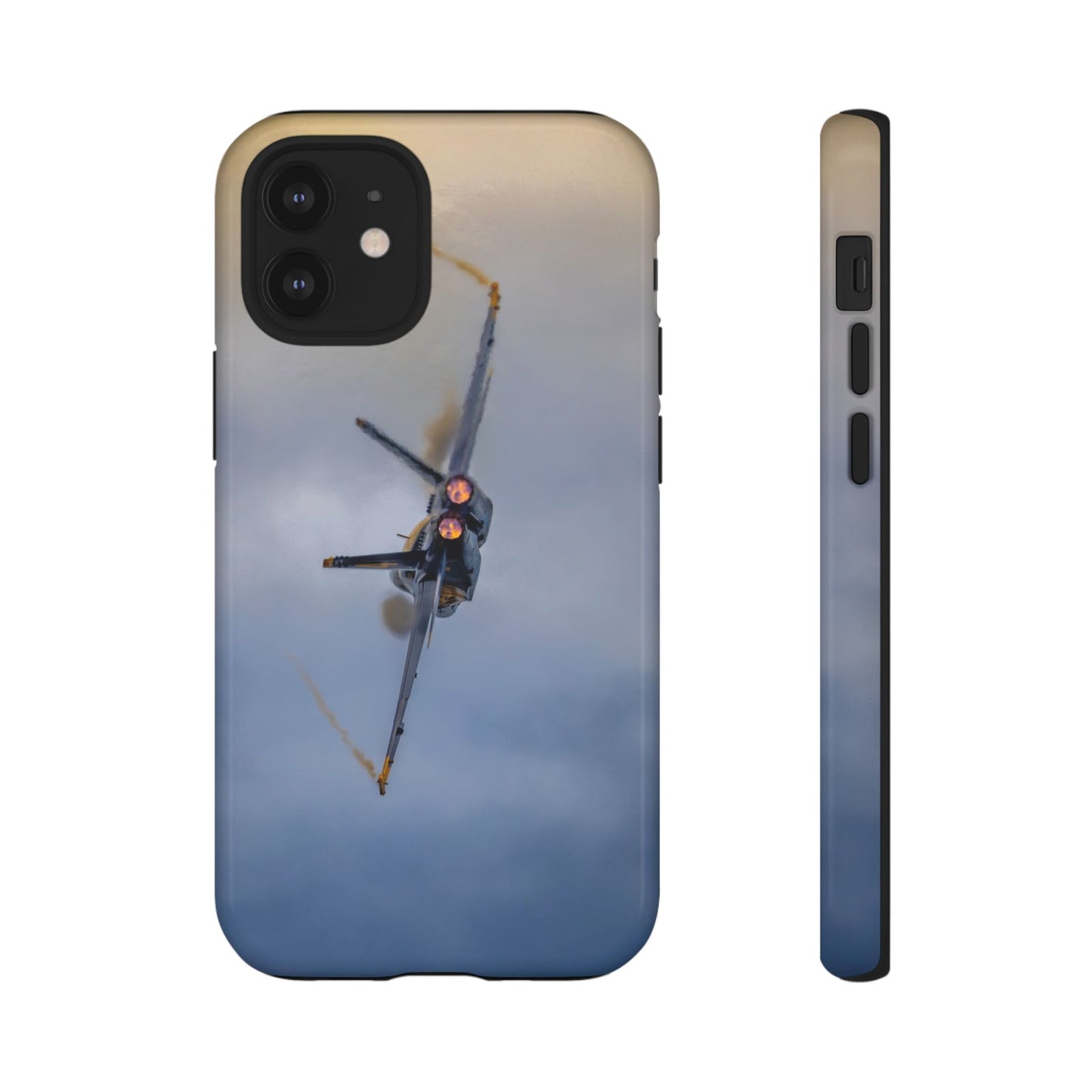 Phone Case - Tough Case with a Blue Angel afterburner design